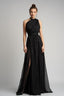 Rochie maxi din matase cu un umar gol