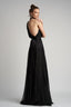 Rochie maxi din matase cu un umar gol