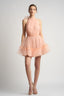 Rochie mini din tulle cu spatele gol