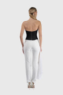 Corset elegant cu fronseuri