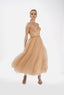 Rochie mini din tulle cu corset
