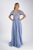 Rochie lunga din matase