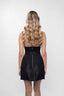 Rochie mini glam cu floare detasabila