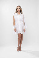 Rochie scurta tip camasa