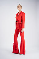 Pantaloni evazati Red