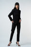 Pantalon cigarette cu buzunare