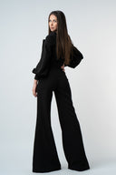 Salopeta cu decolteu adanc black