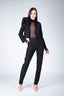 Body din tulle transparent