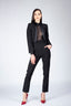 Body din tulle transparent