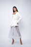 Sacou stil rochie Ringoux cu umeri sculpturali