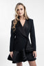 Rochie tip sacou cu volane structurate