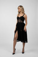 Rochie cu portjartiere