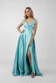 Rochie lunga cu revere