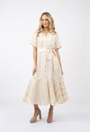 Rochie camasa din in