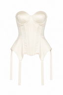 Corset Structurat Ivory cu Decolteu Balconette