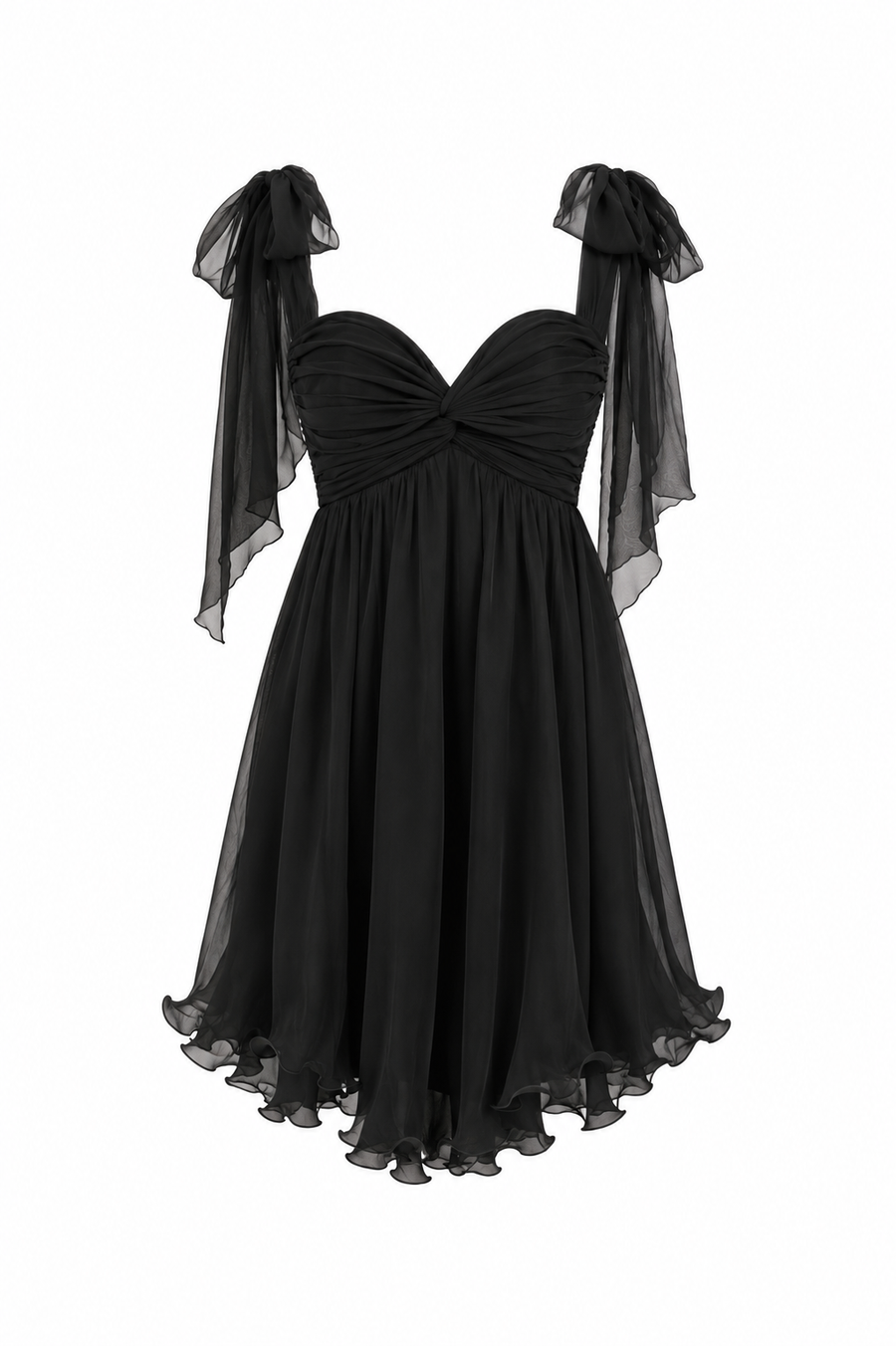 Rochie mini asimetrica black