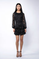 Rochie Pixie matase brodata
