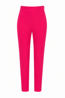 Pantalon conic fucsia
