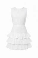 Rochie Pixie din bumbac cu spatele gol