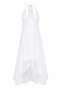 Rochie halter midi White