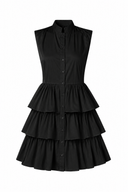 Rochie camasa cu volane Black