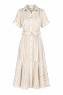 Rochie camasa din in