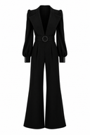 Salopeta cu decolteu adanc black