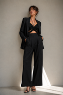 Top butterfly din in peliculizat Black