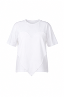 Tricou cu aplicatie in forma de inima