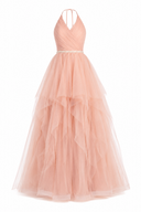 Rochie din tulle cu detaliu din perle
